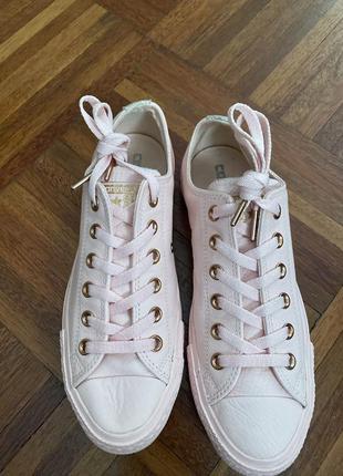 Новые кожаные кеды converse all star 6,5<unk> 39,5 Ausa 🇺🇸