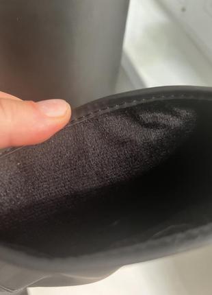 Резиновые сапоги высокие прорезиненные zara оригинал