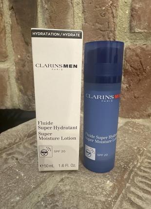 Лосьон для лица clarins men super moisture lotion spf20 50 мл