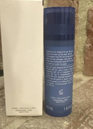 Лосьон для лица clarins men super moisture lotion spf20 50 мл