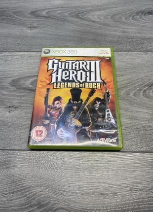 Продается: игра guitar hero iii: legends of rock для xbox 360