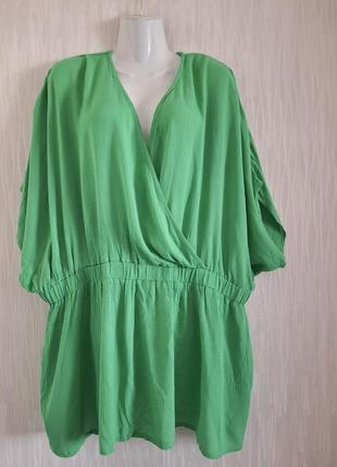 Блузка нова  натуральна великого розміру  24/52