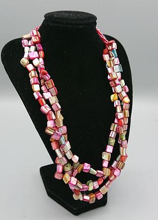 Шикарное ожерелье из перламутра