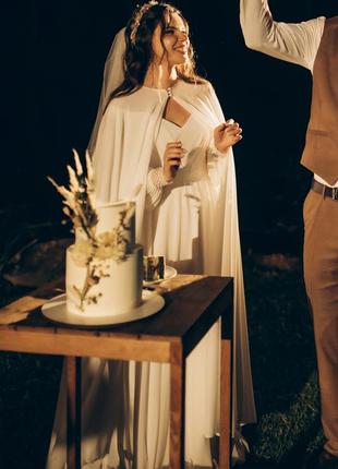 Накидка свадебное