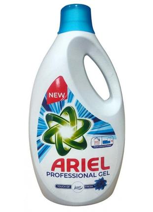 Гель для стирки ariel универсальный с ароматом lenor 6 л