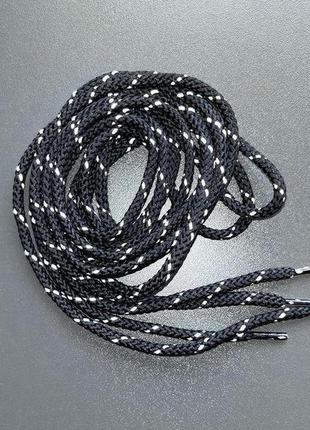 Шнурки для взутя 200 см світловідбиваючі, рефлективні