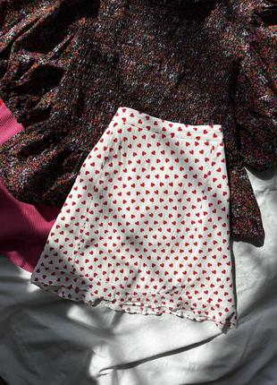 Нежная мини юбка zara