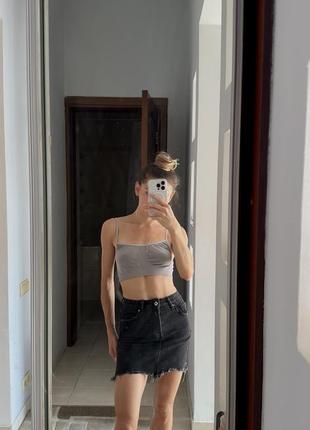 Юбка джинсовая bershka