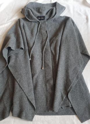 Шерстяной кейп пончо от massimo dutti brunello cuccinelli peserico cos5 фото
