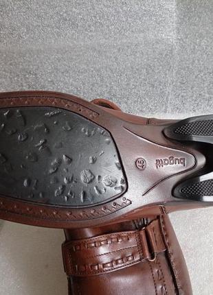 Новые мужские кожаные туфли bugatti размер 45