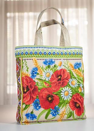 Крафтова сумка-шопер. shartes.