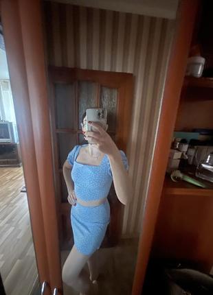 Костюм в горошок