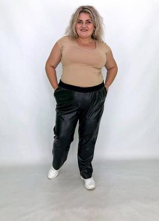 Теплые женские лосины больших размеров