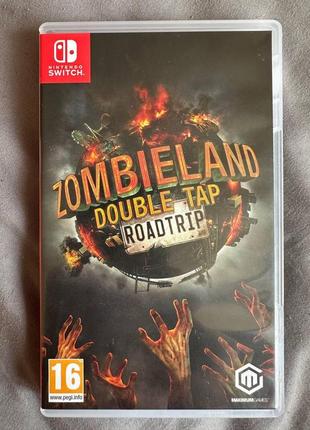 Zombieland double tap road trip, б/у, eng , nintendo switch