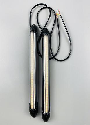 Led лента светодиодной подсветки для авто, дневные гибкие ходовые огни светодиодная лента для авто подсветка