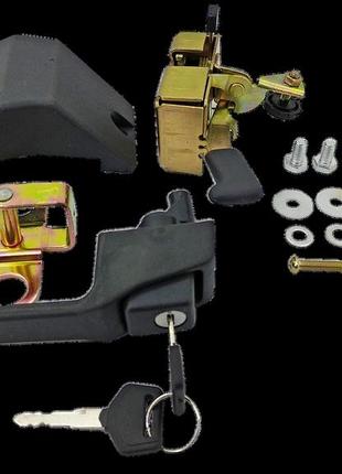 80-6105000.замок двери кабины мтз левый в сборе