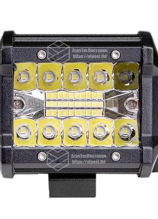 Фара led прямоугольная 60w (20 диодов) 98 mm