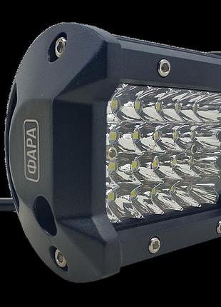 Фара led прямоугольная 72w (24 диода) 98 мм