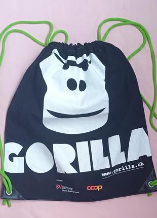 Хлопковый рюкзак от shirtlab, gorilla.