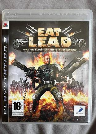 Eat lead,eng,б/у, air conflict secret wars ps3 playstation 3