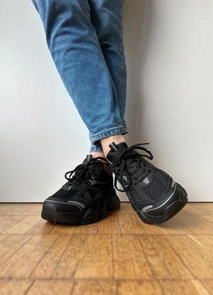 Новые черные массивные кроссовки кеды4 фото