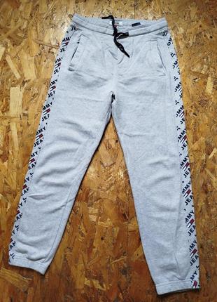 Котонові спортивні штани tommy hilfiger багатологотипні многогранні