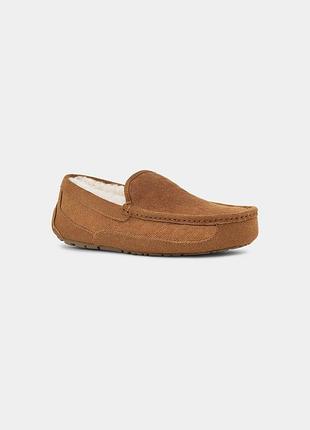 Замшеві сліпони ugg з підкладкою зі штучного хутра