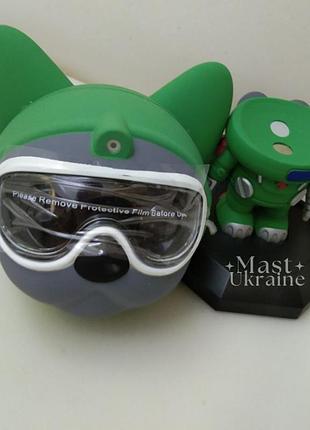 Ночник-проектор звездное небо космическая собака nebula dog projector с пультом -rb-77-bgreen