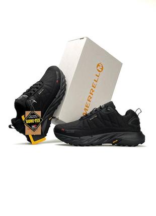 Мужские кроссовки merrell continium 3m trinsulate termo all black