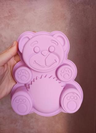 Силіконова форма мішка, барні ведмедик
