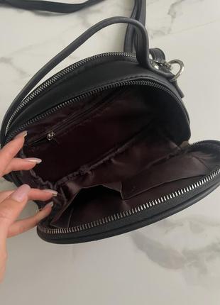 Чорна сумка на 2 відділення 3