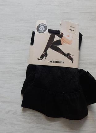 Панчохи вовна на силіконі calzedonia