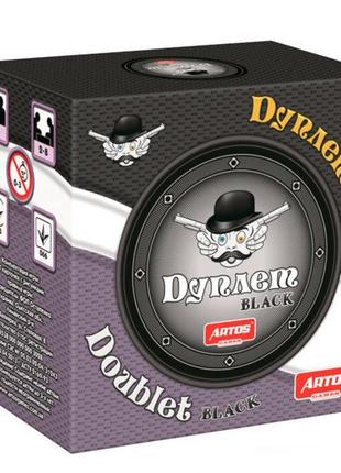 Настільна гра "дуплет black" 1120ats в тубусі
