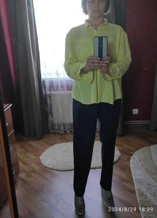 Рубашка женская лимонная, spring fashion, 42-44 размер