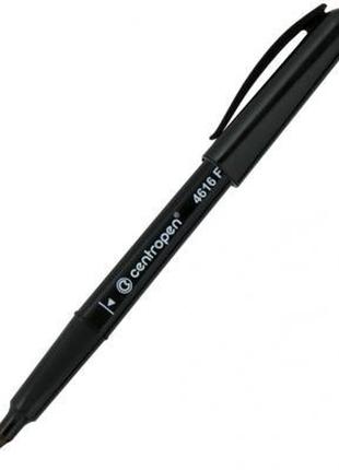 Маркер centropen cd-liner 4616 ergoline, 0,6 мм black (4616/01)  гарантія!
