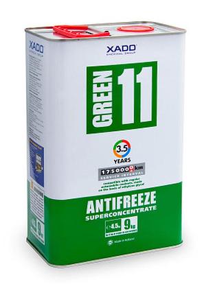Антифриз xado green 11 4 л (xa 50304)  гарантія!