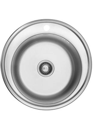 Мойка кухонная kroner dekor-510 08180 (cv022768)  гарантія!