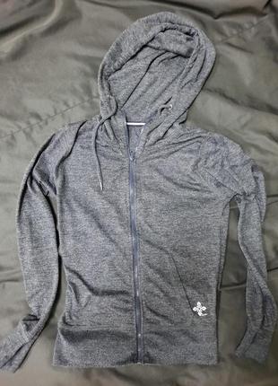 Худи/кофта на застежке just