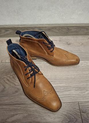Ботинки оксфорды натуральная кожа 4