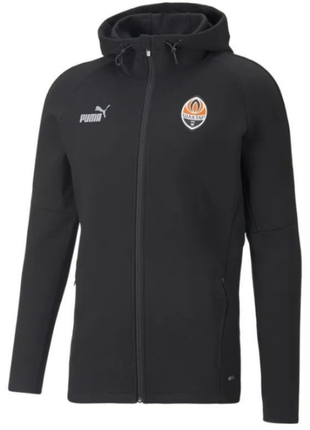Худи на молнии с капюшоном puma fc shakhtar donetsk