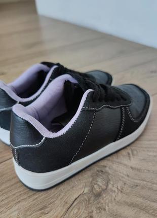 Черные кроссовки для девочки 31 размер, 20 стелька, pepco5 фото