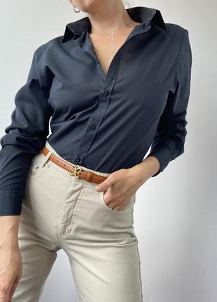 Базовая черная рубашка/рубашка от smog