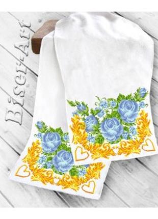 Полотенце свадебное для вышивки бисером (нитками)