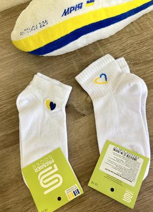 Детские носки белые для гимнастика танцев тренировки спорта хлопок 14-25см опт/размеж