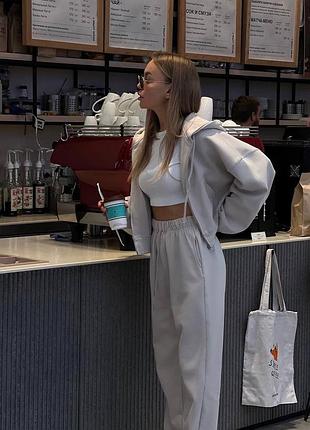 Теплий жіночий спортивний костюм