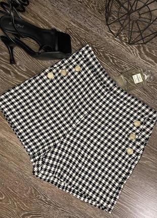 Шорты твидовые от zara
