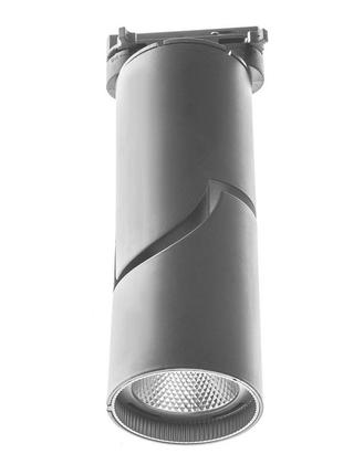 Світильник трековий поворотний led kw-215/15w nw bk brille 33-007