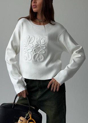 Кофта светр в стилі loewe