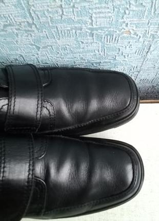 Кожаные мужские демисезонные туфли pavers.7 фото