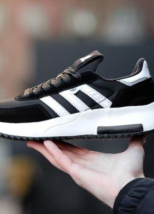 Adidas retropy f2 black white 2